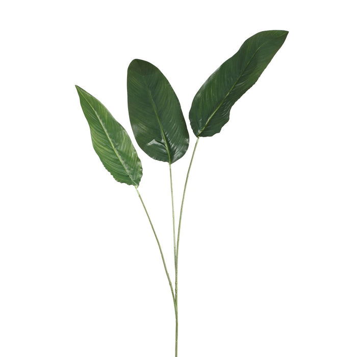 PTMD Leaves Plant Paradijsvogel Blad Kunsttak - 97x38x138 cm - Groen