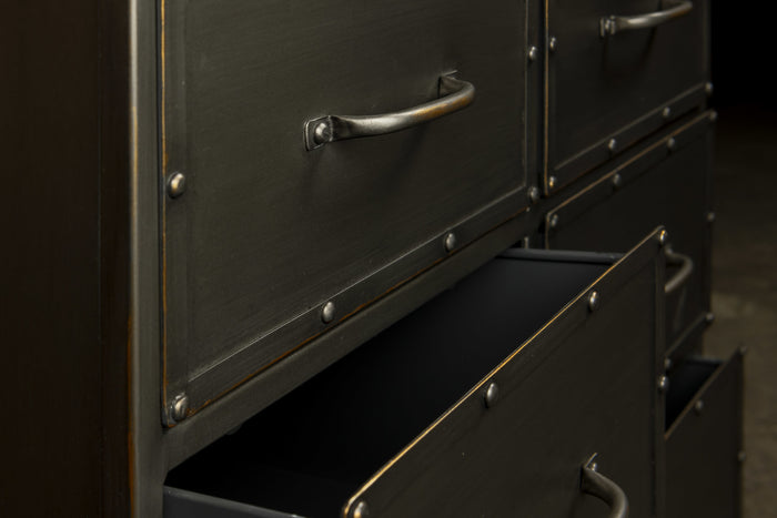 Rootsmann Industriële Buffetkast | Grijs