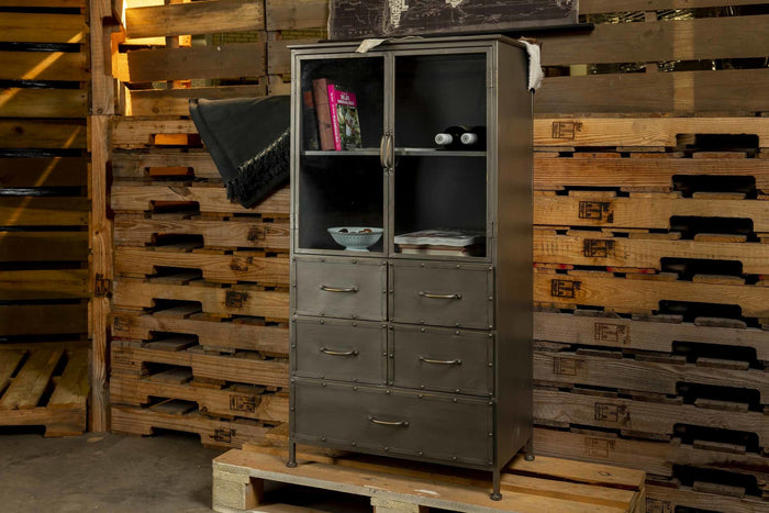 Rootsmann Industriële Buffetkast | Grijs