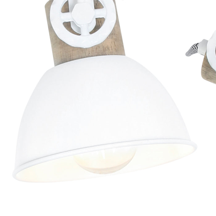 Mexlite Plafondlamp Gearwood 2133W Wit