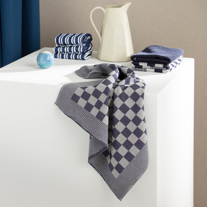 DDDDD keukendoek Barbecue - 50x55cm - Blauw - 6 stuks