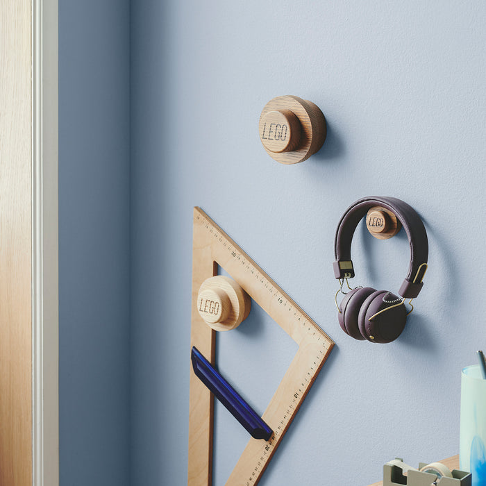 LEGO Wood Kapstokhaak - Set van 3