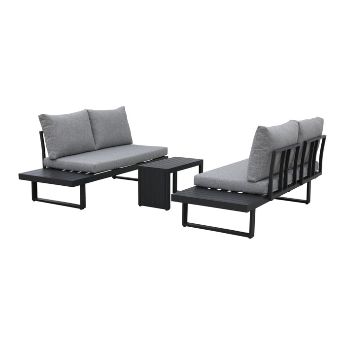 SenS-Line Delphi Loungeset - Antraciet