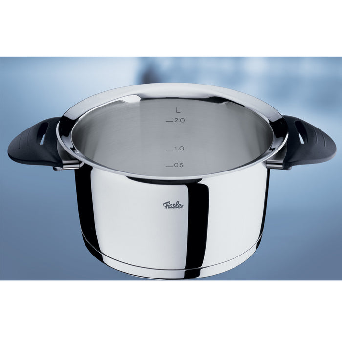 Fissler intensa pannenset, 5-delig zwart
