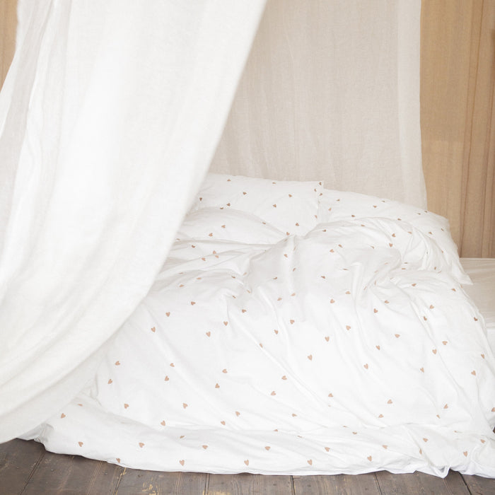 Crisp Sheets Ace of Hearts Dekbedovertrek 240 x 220 cm