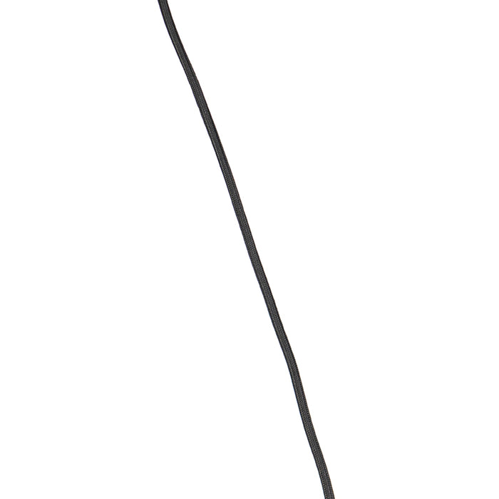 QAZQA Set van 5 design hanglampen zwart en goud - Wires