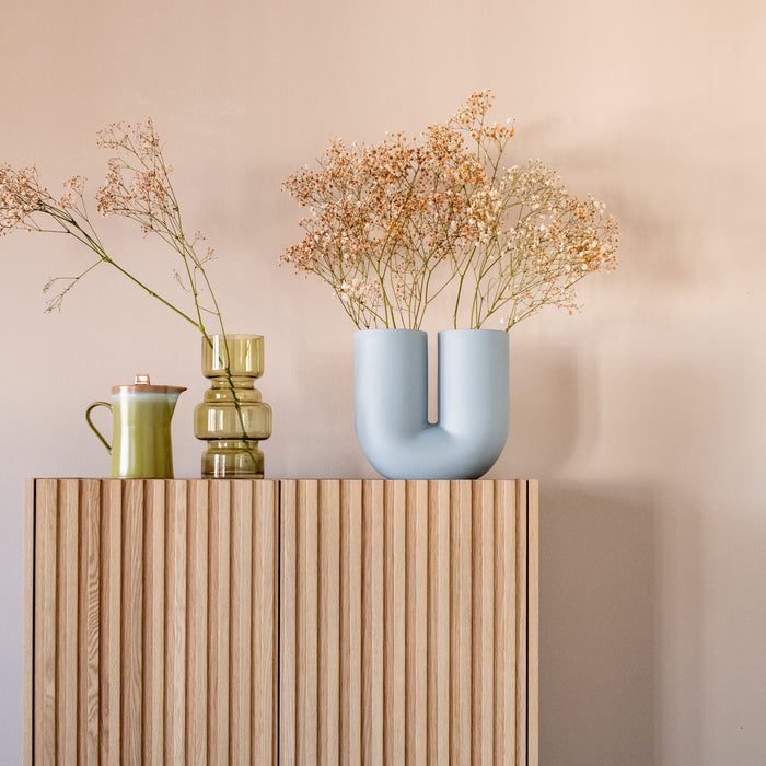 HAY Flare Kandelaar Medium - Roze