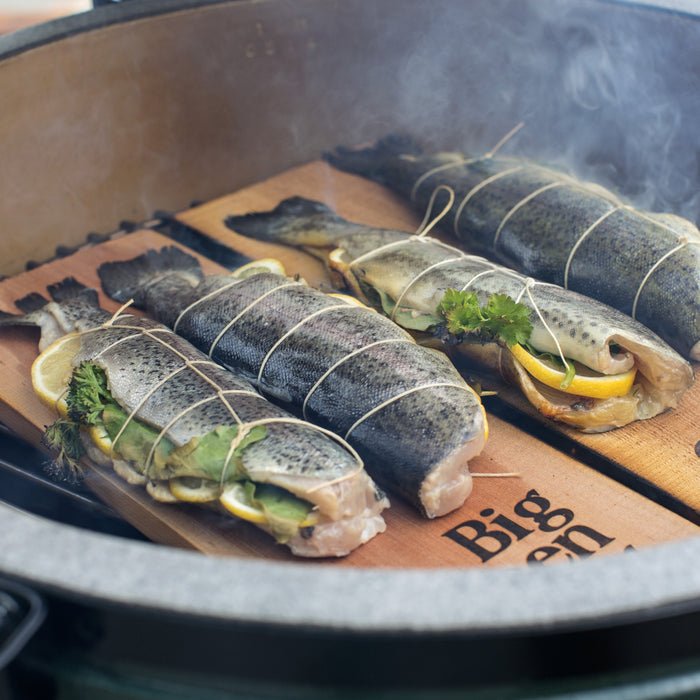 Big Green Egg Rookplank Ceder - Set van 2