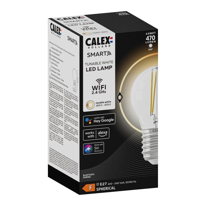 Calex Smart LED E27 P45 13 cm Kogellamp