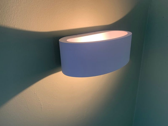 Artdelight Wandlamp Sharp Led Wit IP54