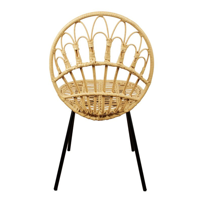 Pole to Pole - Peacock chair - synthetisch rotan - Naturel - Tuinstoel