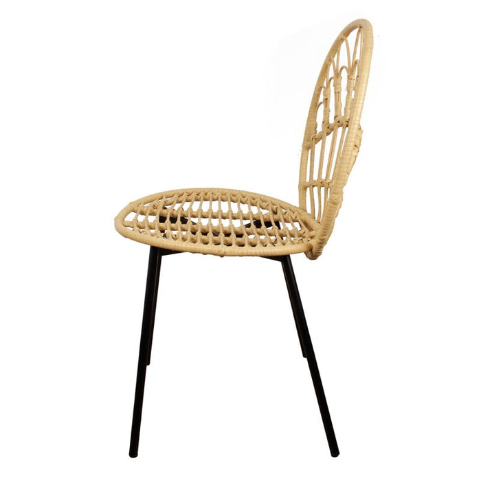 Pole to Pole - Peacock chair - synthetisch rotan - Naturel - Tuinstoel