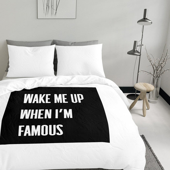 Y-NOT Famous Dekbedovertrek 240 x 220 cm