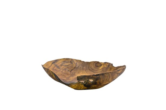 TMS - Fruit schaal - Teak - 40 cm - Geolied