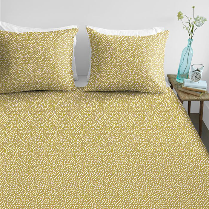 Ambiante Harley Dekbedovertrek 200 x 220 cm - Geel