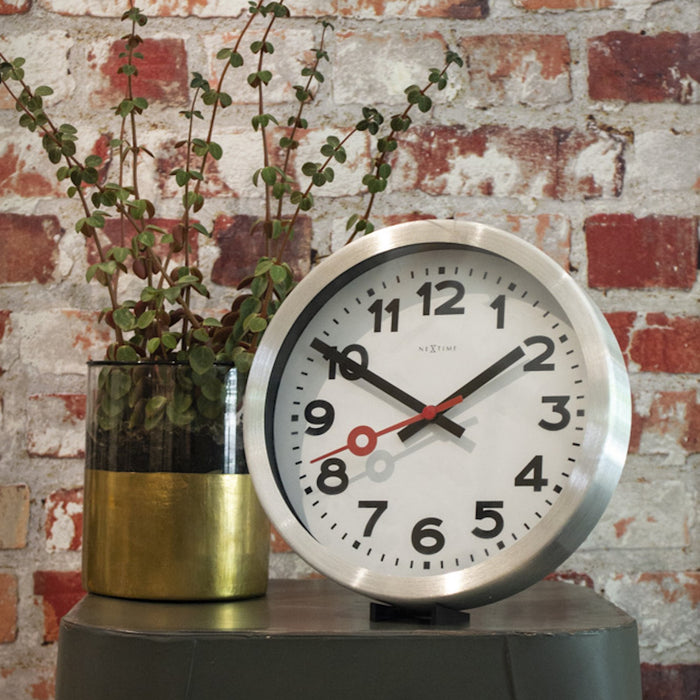 NeXtime Station Wandklok Cijfers Ø 19 cm