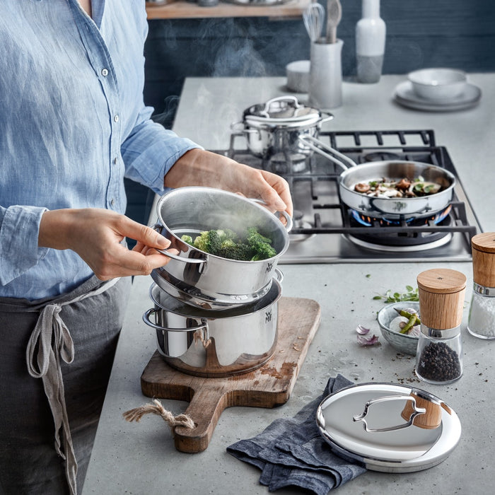 WMF Mini Groentestomer Ø 16 cm met Deksel