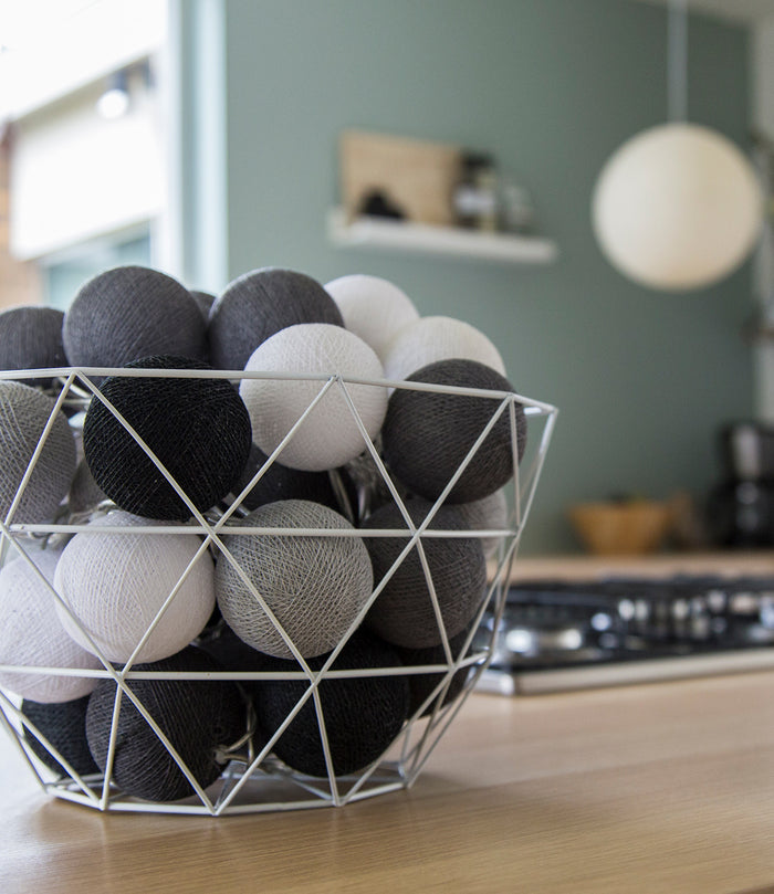 Cotton Ball Lights Regular lichtslinger grijs - Antra 35