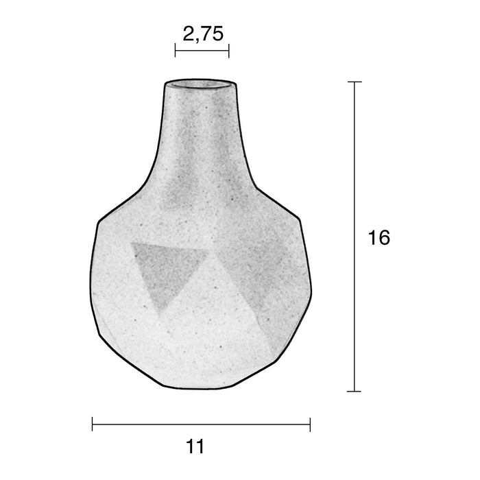 Zuiver Bloom Vaas - Blue