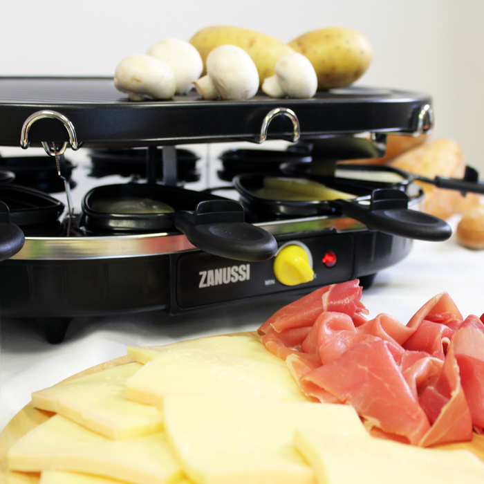 Zanussi RCZ32-BL Multi functionele gourmet - raclette combinatie