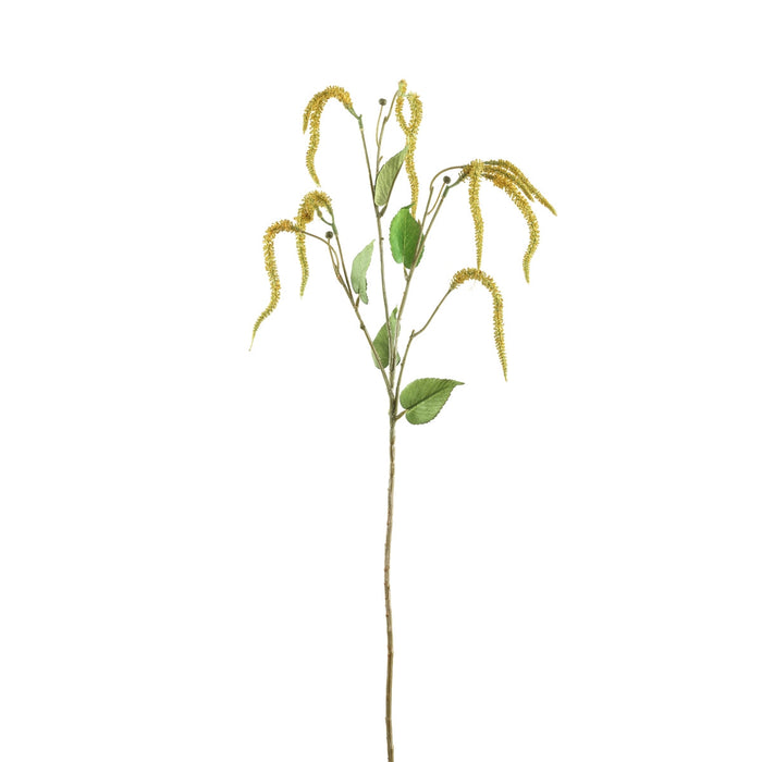 PTMD Garden Flower Cypress Zaden Kunsttak - 42 x 16 x 83 cm - Geel