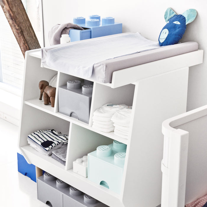 LEGO® Brick 4 Opbergbox - Grijs