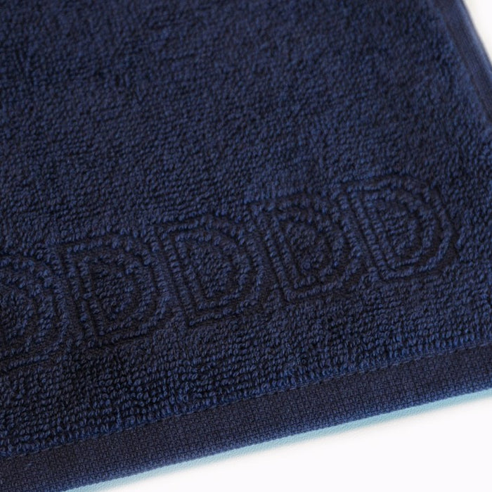 DDDDD keukendoek Logo - 50x55 cm - Blue - 6 stuks