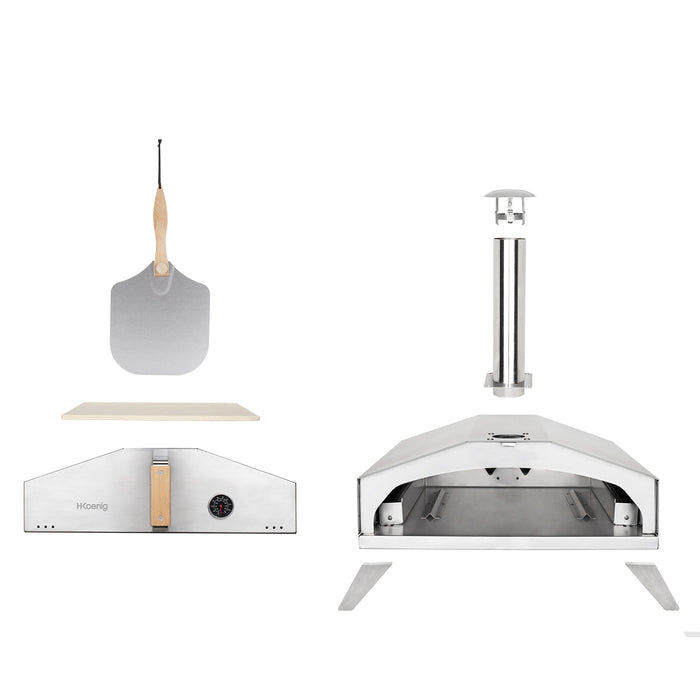 H. Koenig Gasgestookte Pizzaoven Gino536