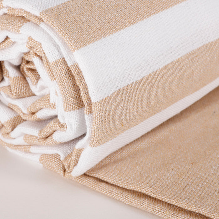 In the Mood Collection Hamamdoek - L180 x B130 cm - Beige