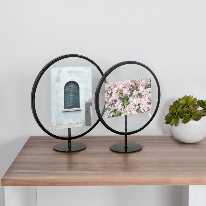 Umbra Infinity Fotolijst Rond 10 x 15 cm - Zwart