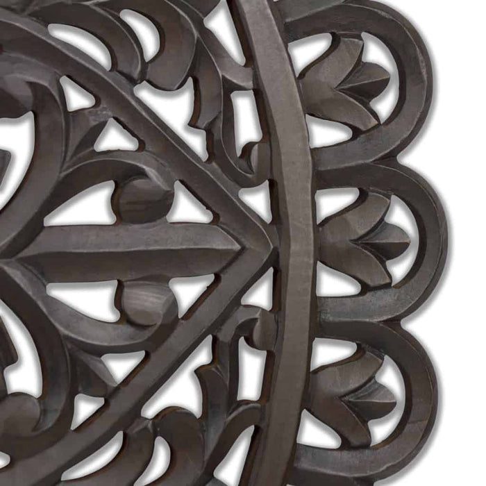 Liviza Muurdecoratie Mandala – Wanddecoratie hout gesneden – 90 cm
