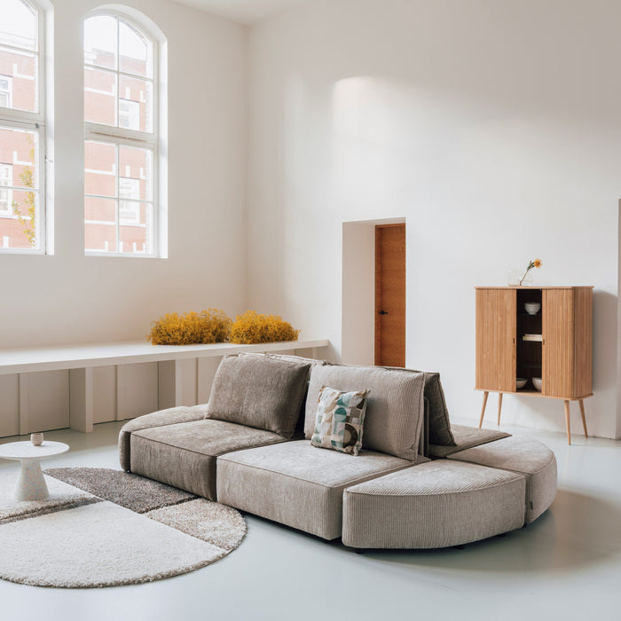 Zuiver Hunter 3-zitsbank - Sand