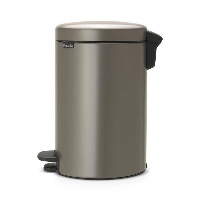Brabantia NewIcon Pedaalemmer 12 L - Platinum