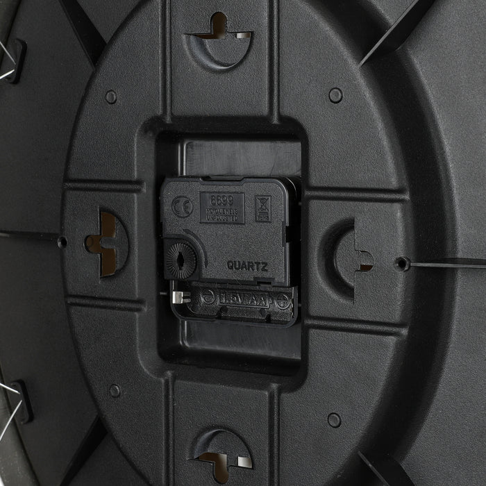 Mica Decorations Andy Wandklok wit L27,5 x H35 cm