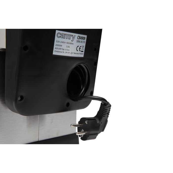 Camry CR 4909 - Frituurpan - 3.0 liter