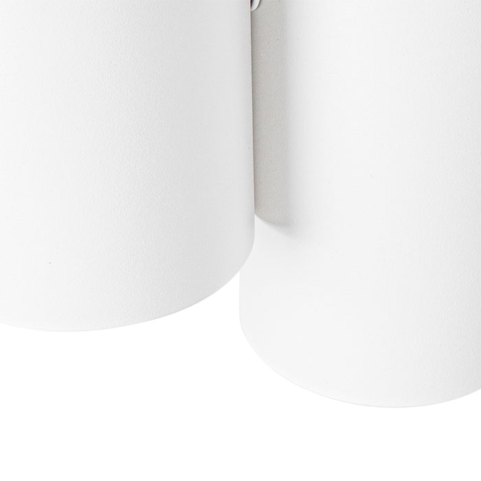 QAZQA Design plafondspot wit kantelbaar GU10 50mm - Michael