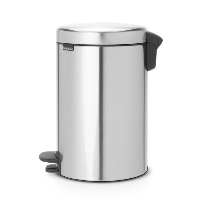 Brabantia NewIcon Pedaalemmer 12 L Vingerafdrukvrij - Matt Steel