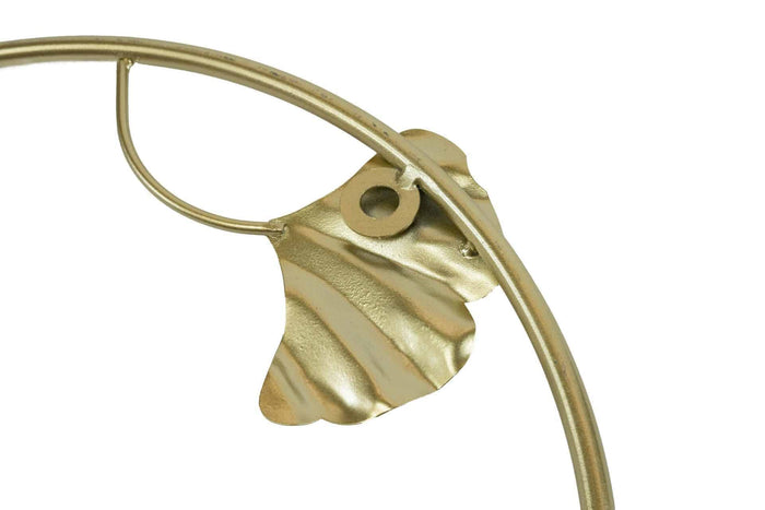 Liviza Muurdecoratie goud bloemen