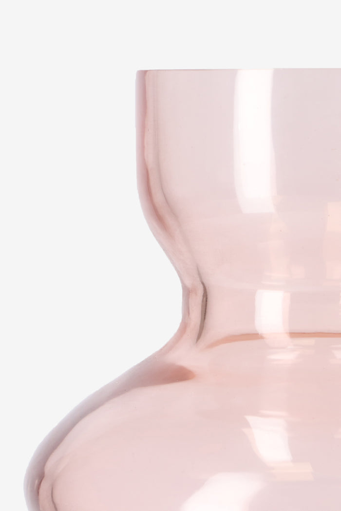 Sissy-Boy Roze Vaas transparant 3 bollen laag
