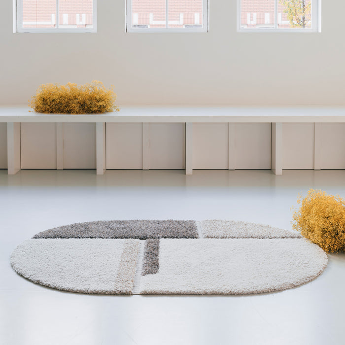 Zuiver Zest Vloerkleed 160 x 230 cm - Grijs