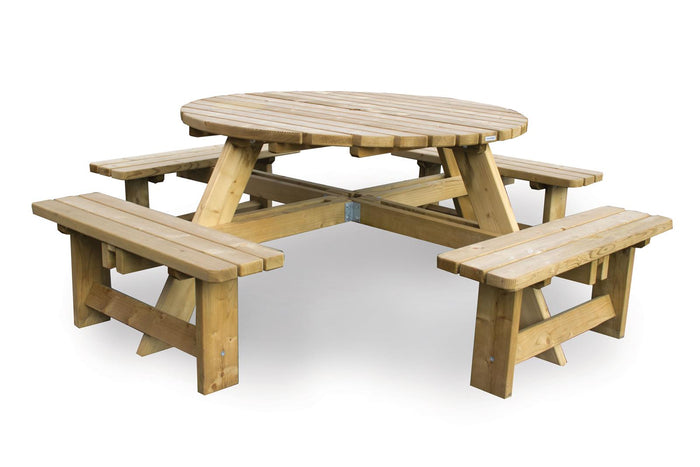 vierkante|ronde picknicktafel beschermhoes London 200 cm