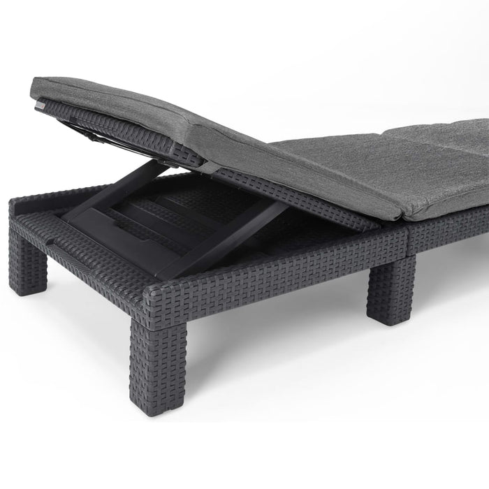 Allibert Ligbed Daytona grafiet 213720