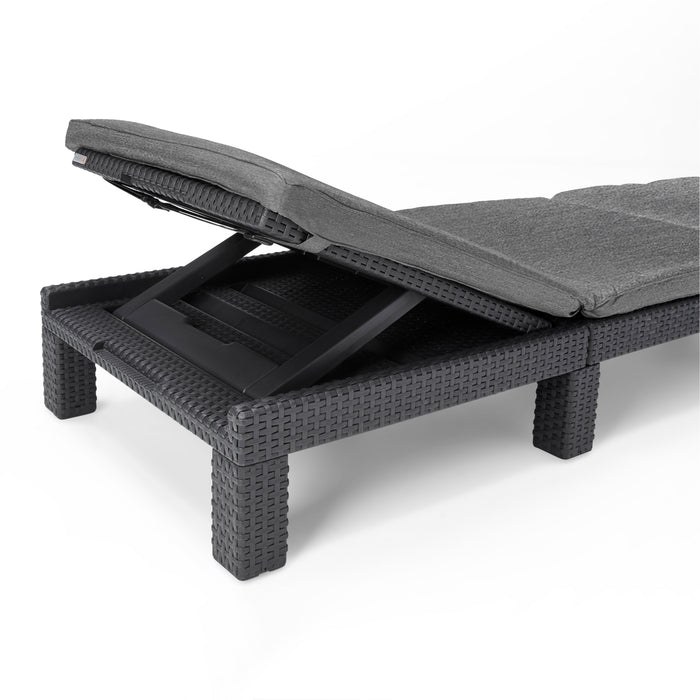 Allibert Ligbed Daytona grafiet 213720