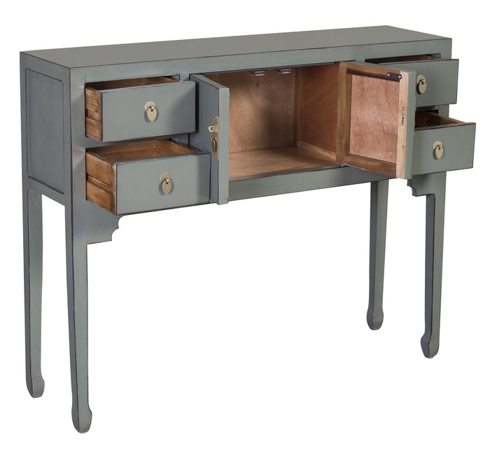 Fine Asianliving Chinese Sidetable Olijf Grijs - Orientique Collectie