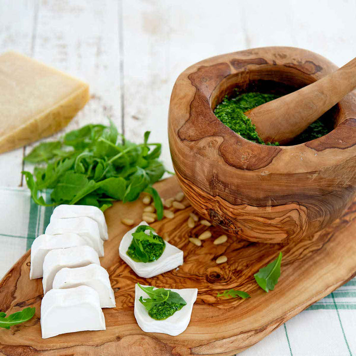 Bowls and Dishes Pure Olive Wood Vijzel Ø 12 cm