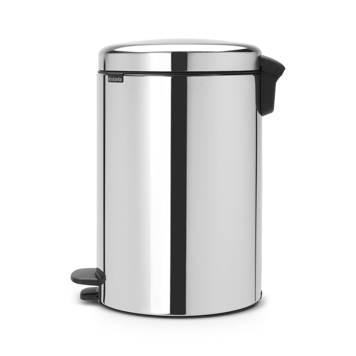 Brabantia NewIcon Pedaalemmer 20 L - Brilliant Steel