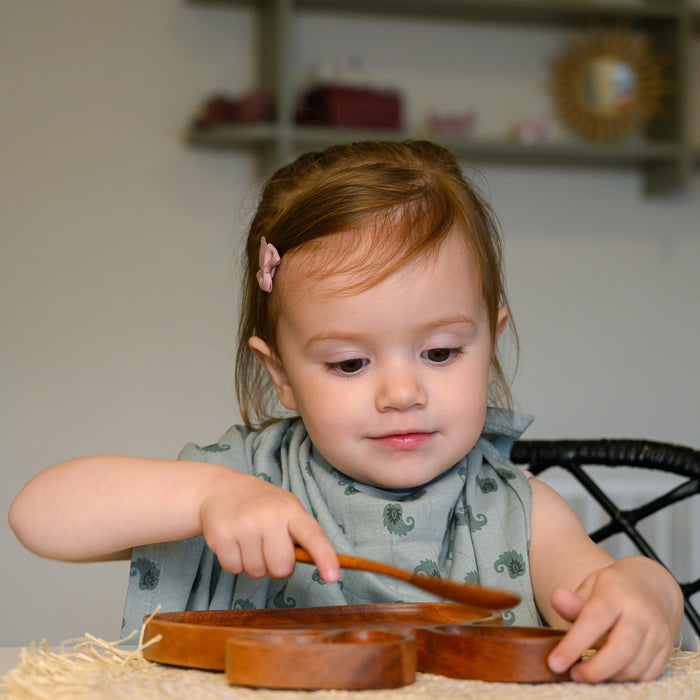 Khaya houten kinderbord - konijn