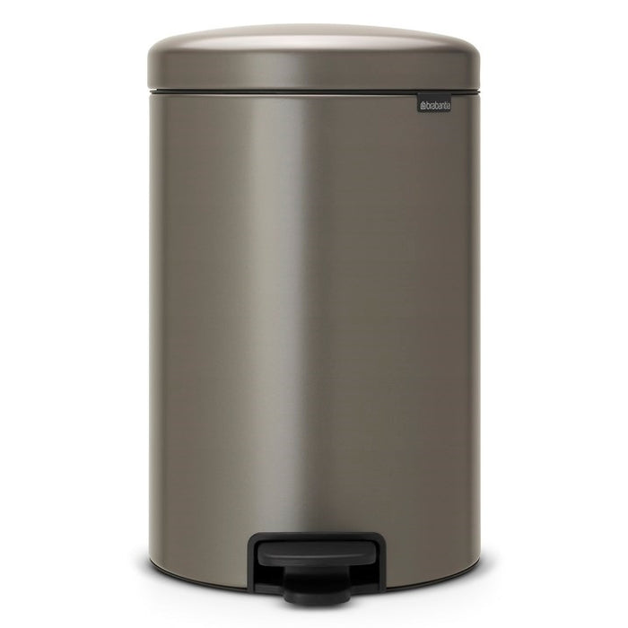 Brabantia NewIcon Pedaalemmer 20 L - Platinum