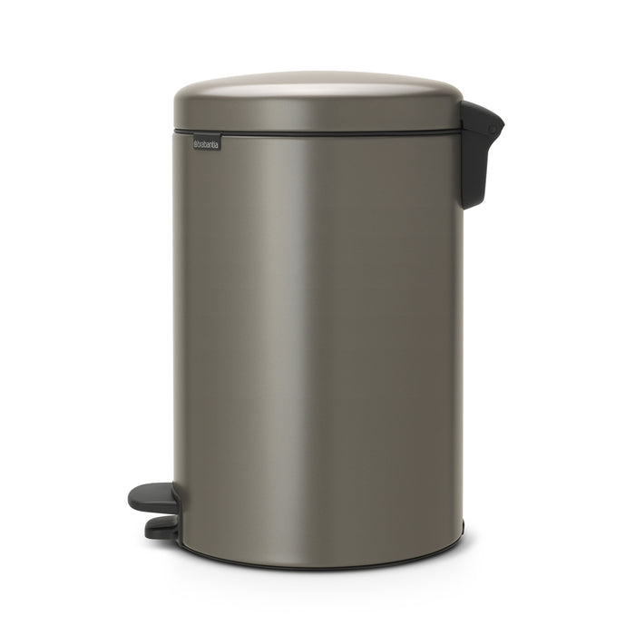 Brabantia NewIcon Pedaalemmer 20 L - Platinum