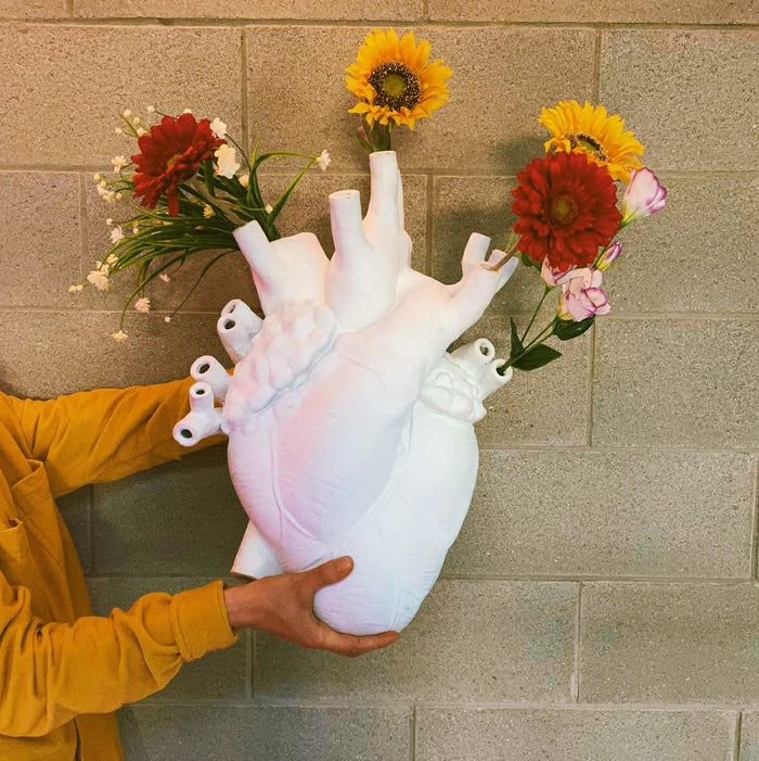 Seletti Love In Bloom Vaas - Wit